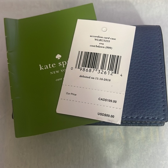 NWT Kate Spade accordion Card wallet - Picture 7 of 7